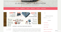 Desktop Screenshot of desinsectador.com